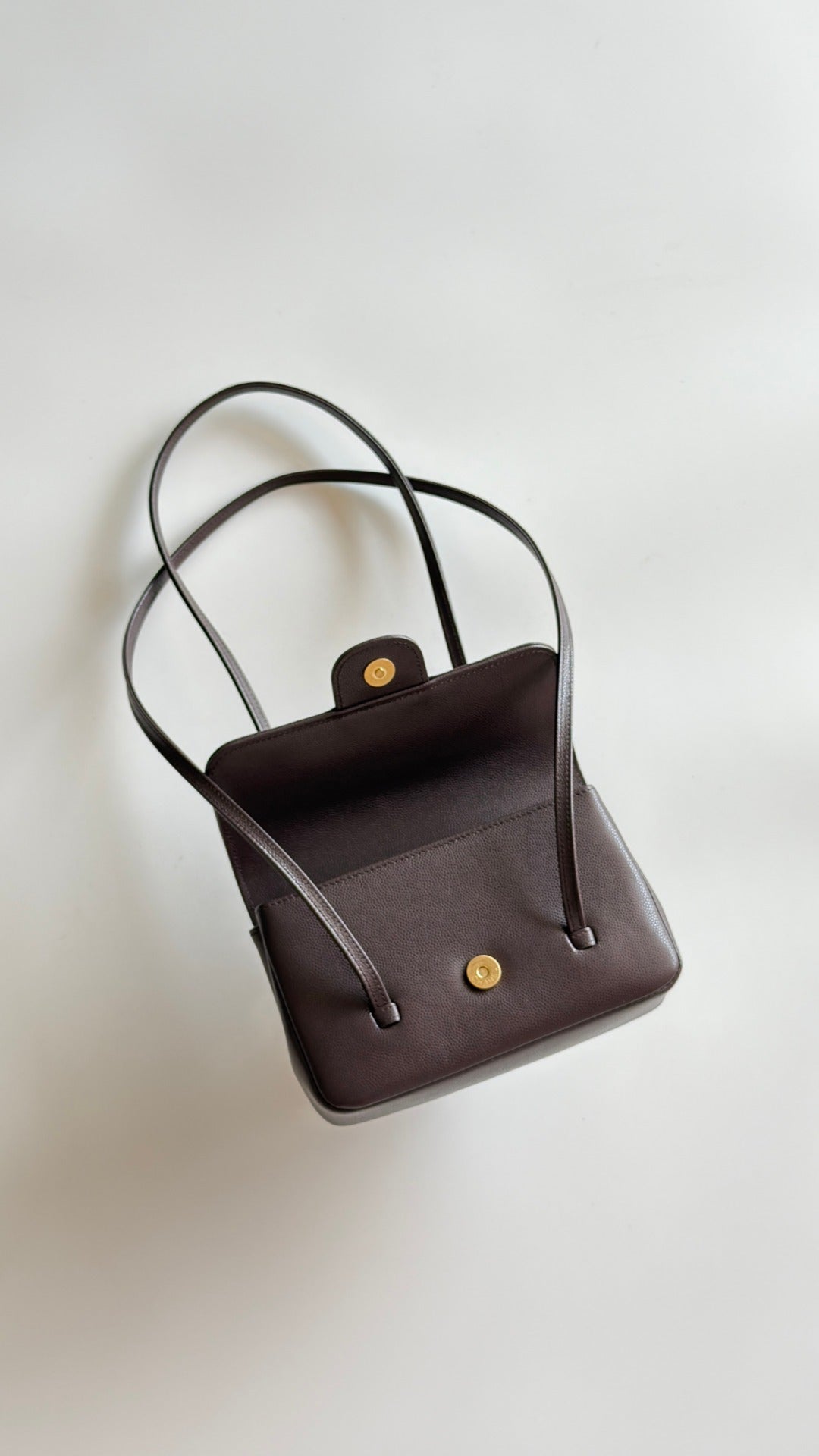 Chanel preppy brown