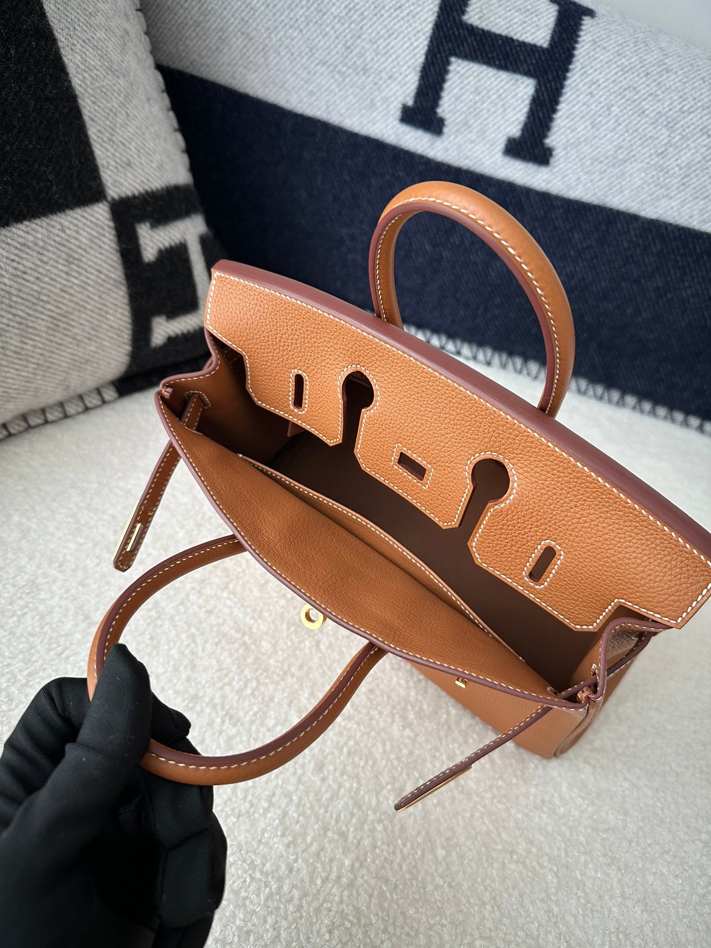 Birkin 25 togo gold hardware