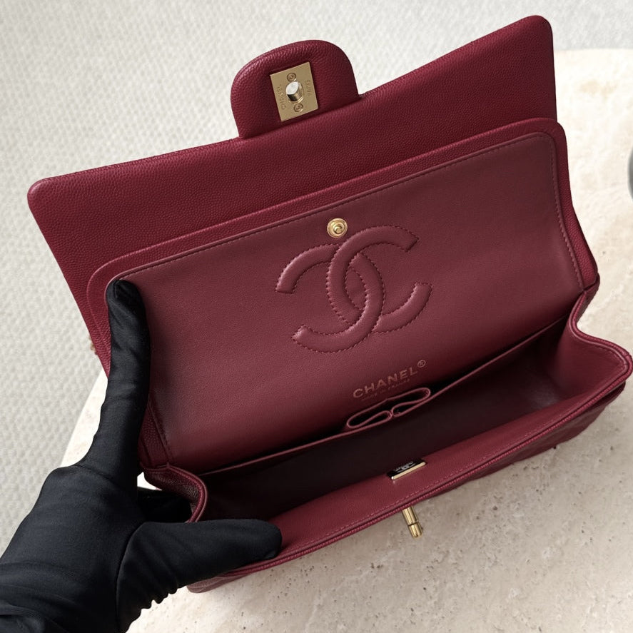 Elegant CF25 bag in burgundy