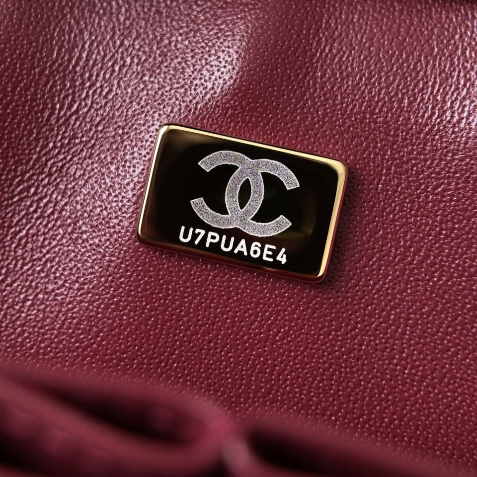 Elegant CF25 bag in burgundy